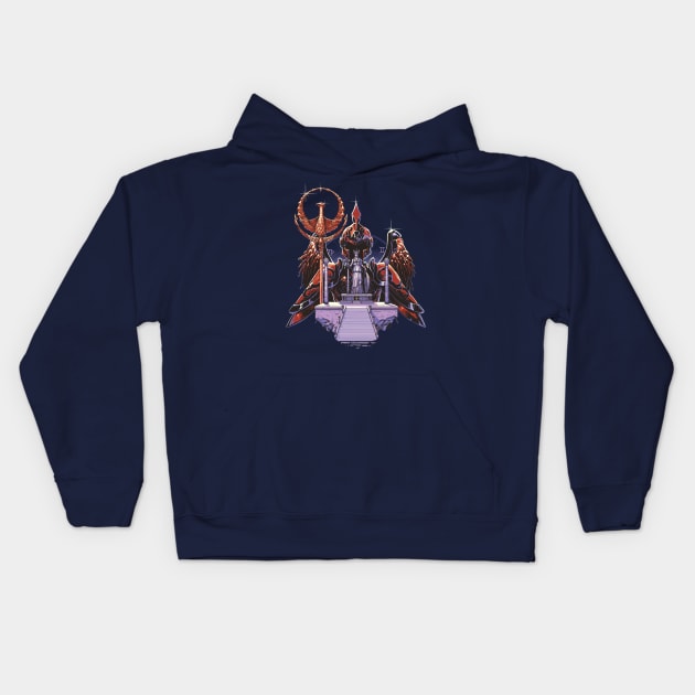 Athena Kids Hoodie by Rodrigo_Gafa